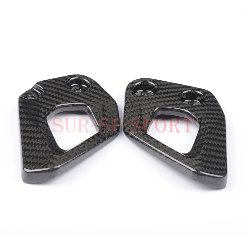 

Carbon fiber side footrest guard covers for 2019-2021 BMW R1250GS ADV (Water Bird) modification