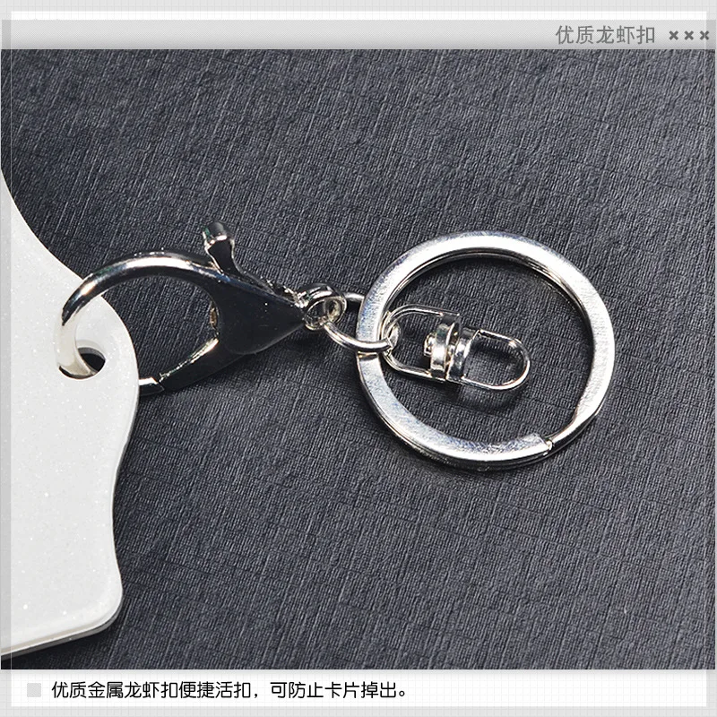 Anime Game SCP Foundation Card Set Access Keychain Cosplay Student Card Pendant Props Accessories Gifts