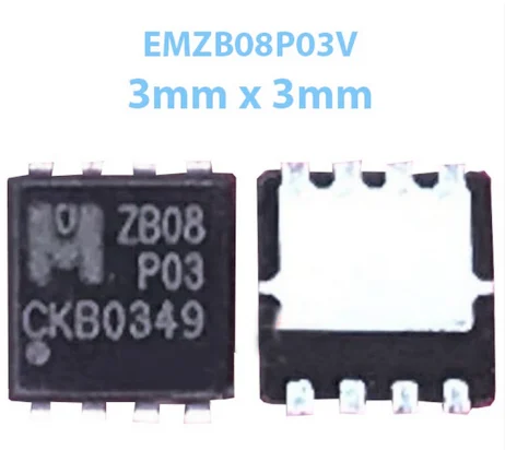 Guía Completa para Elegir y Usar el Componente EMZB08P03V ZB08P03 DFN-8 3.3x3.3 en Proyectos Electrónicos