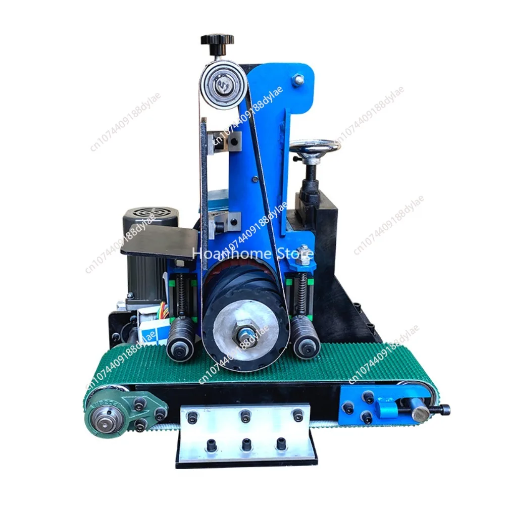 Automatic Desktop Flat Plate Deburring and Derusting Belt Machine Small Metal Plane Polishing and Grinding Machine