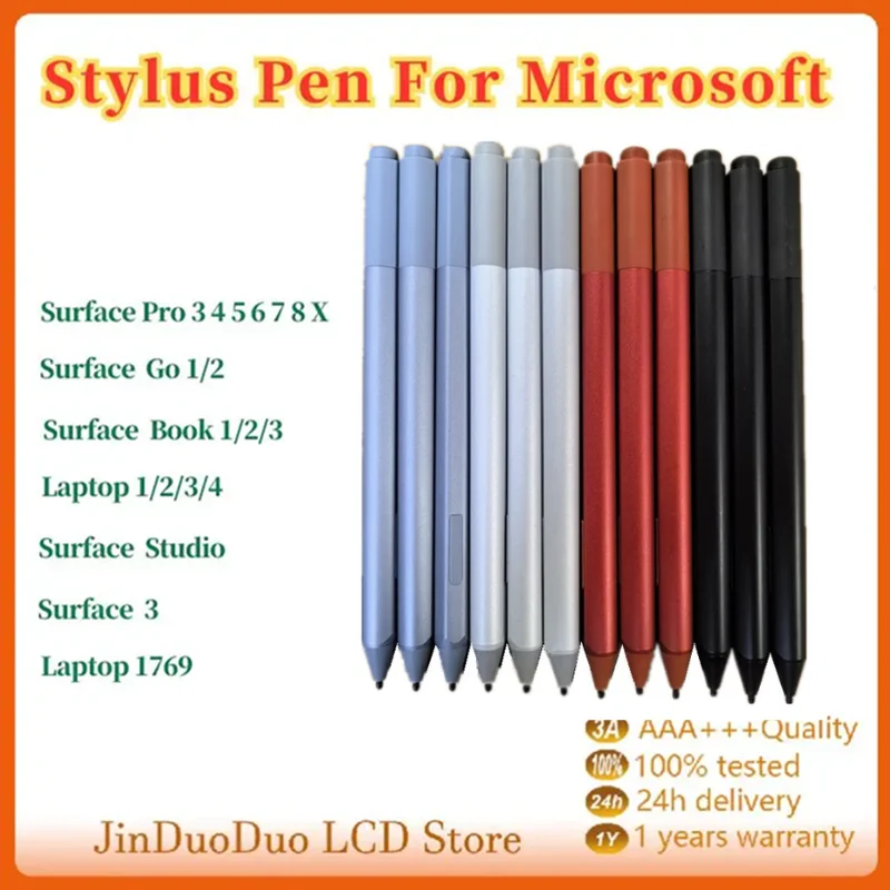 

4096 Stylus Pen For Microsoft Surface Pro 3 4 5 6 7 GO Book Laptop Studio Smart Pen Touch for HP ASUS DELL Pressure Pen