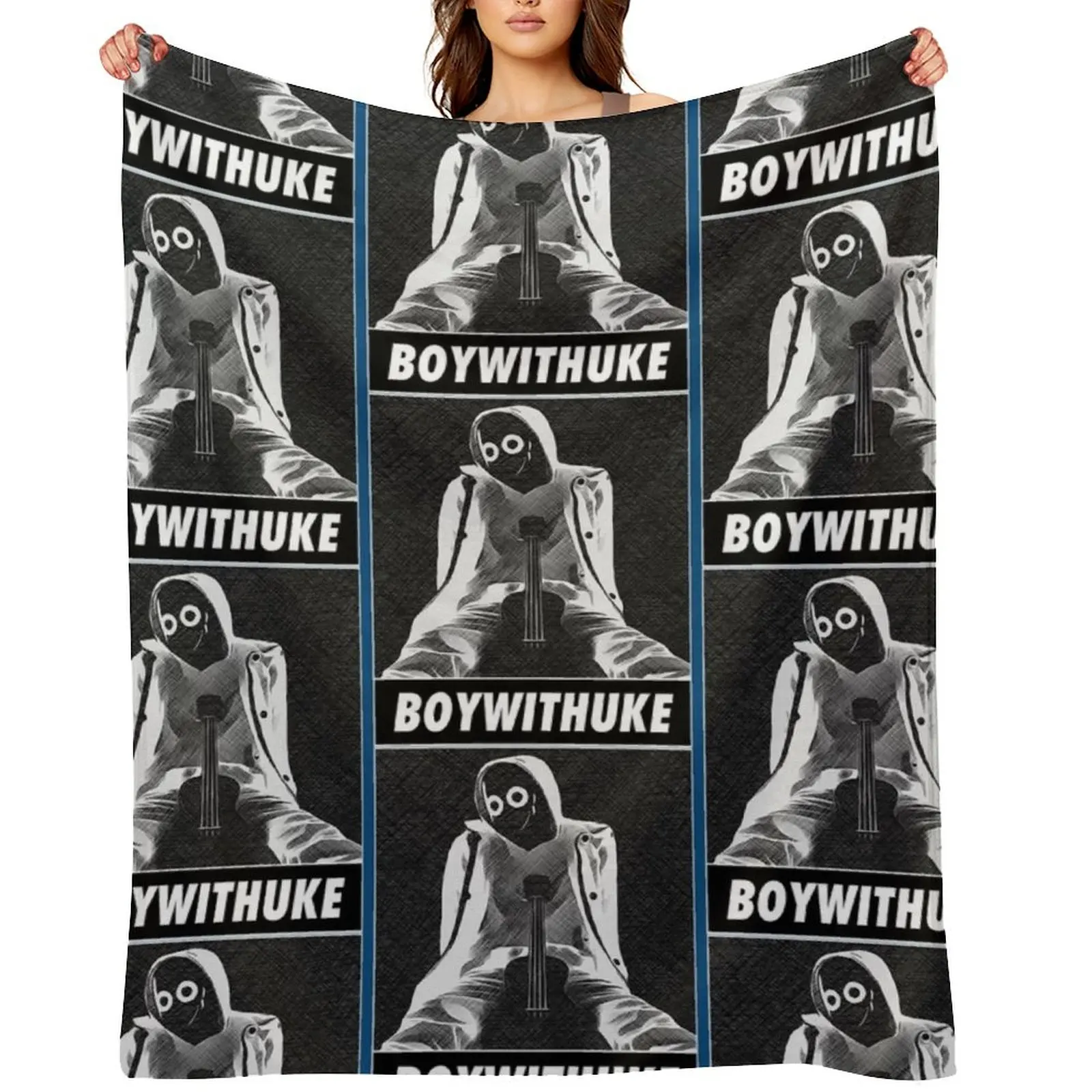 

boywithuke toxic boywithuke songs Throw Blanket Large Flannels Decorative Sofa Luxury Designer Blankets