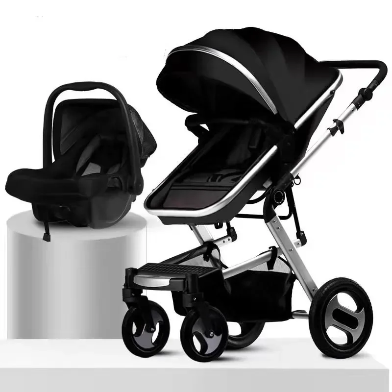 factory wholesale 3 in 1 high landscape trolley carriage baby stroller car seat baby pram