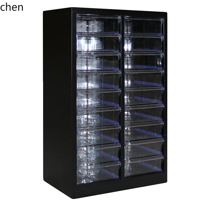 TQH-c13  Nail Salon Storage Cabinet Flat Bottom Drawer Multi-layer File Cabinet Drawer-style Sample Organizer