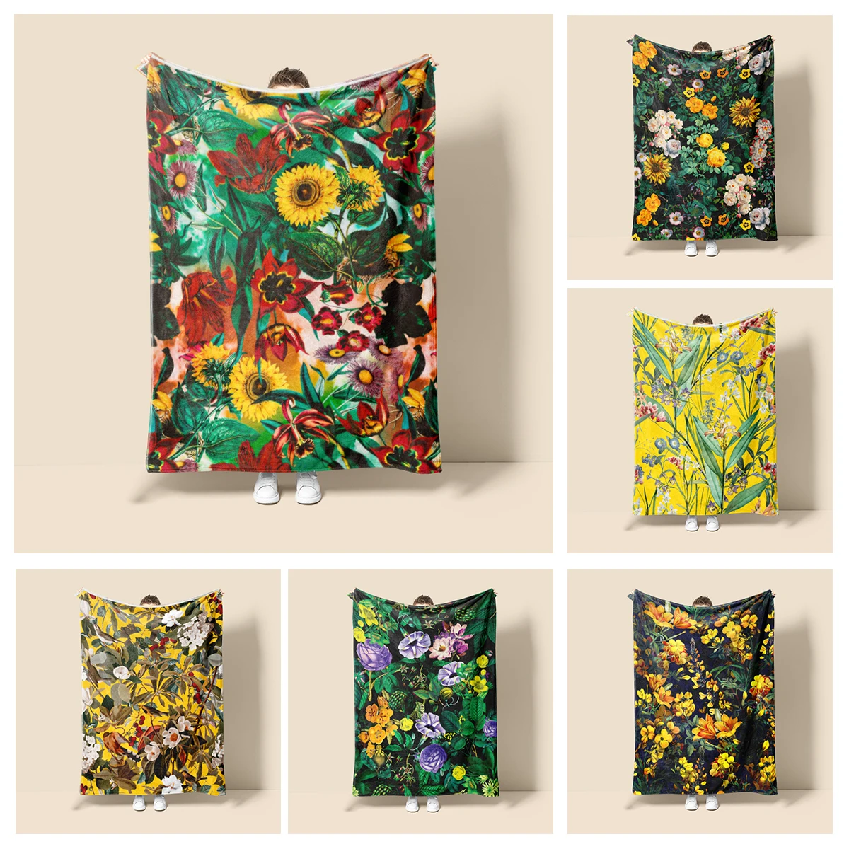 

Home decoration plush Throw Sofa blanket Anime animals Bedspread bed fluffy soft blankets decor Plaid Modern morandi Abstract