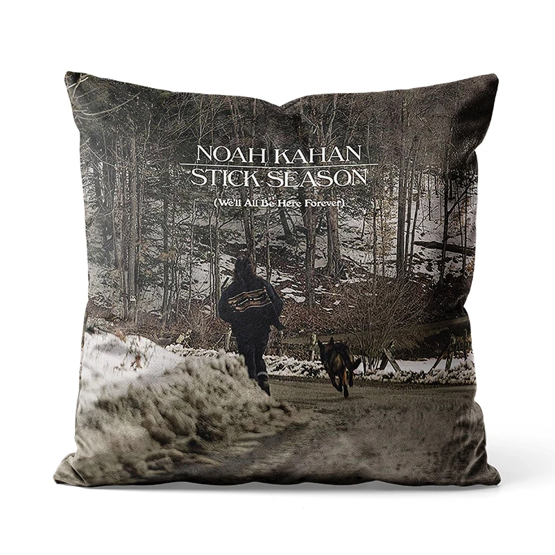 Gaslight Gatekeep Girlboss Noah Kahan Throw Pillow Covers Cushion Cases Pillowcases for Sofa Bedroom 45cm x 45cm