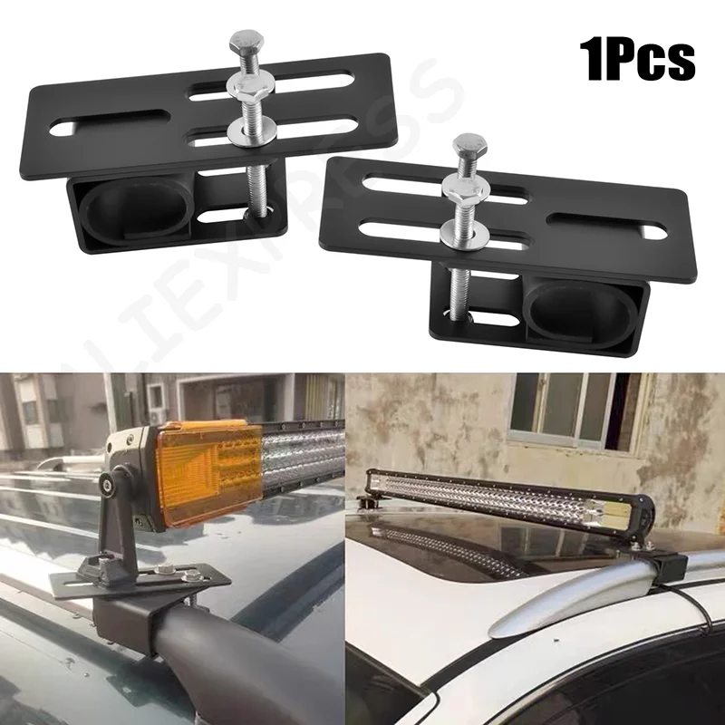 SUV Car Roof Rack Light Bracket Crossbar Luggage-rack Mounting Holder For Car Led Light Bar Work Light Car Accessories