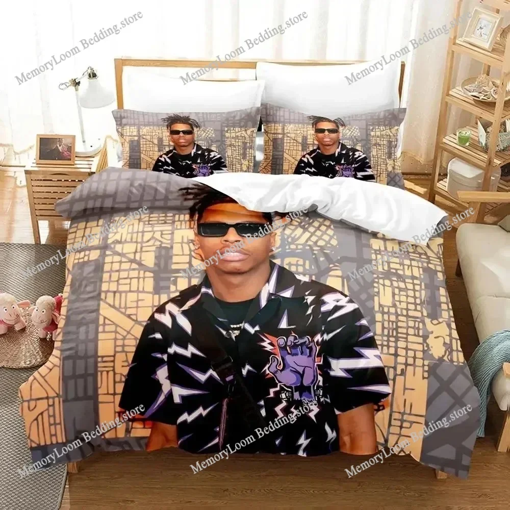 Lil Baby Rapper Bedding Set Single Twin Full Queen King Size Bed Set Aldult Kid Bedroom Duvetcover Sets bed sheet set 2025