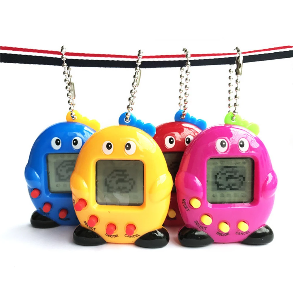 Gioco elettronico per animali domestici a forma di pinguino creativo Tamagotchi Toy 168 animali domestici In 1 giocattoli elettronici per animali domestici virtuali bambini regali divertenti E giocattolo per animali domestici