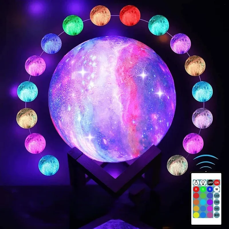 

8cm10cm12cm Moon Light LED Night Light Vertical Moon Light Decoration Bedroom Children's Birthday Valentine's Day Christmas Gift