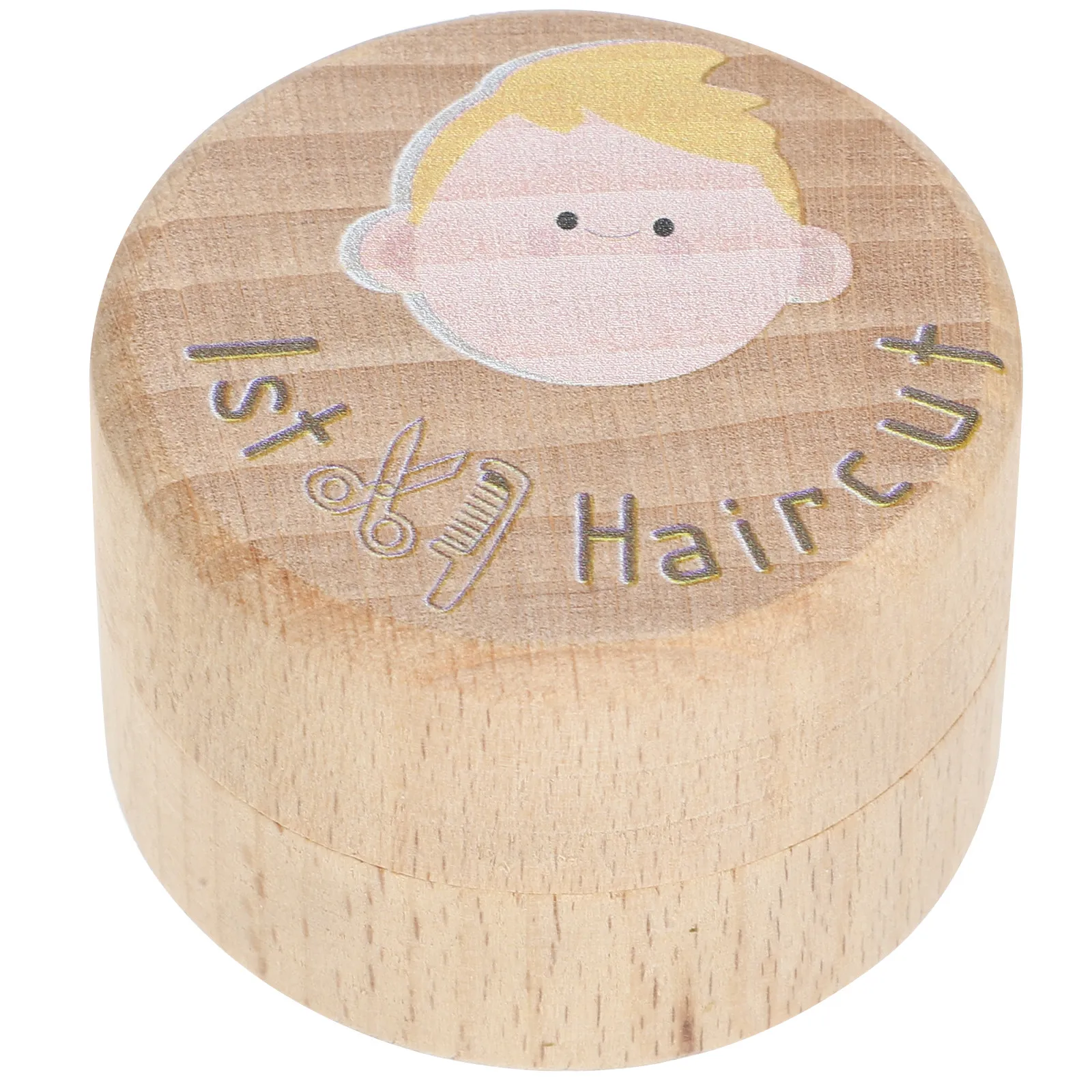 Baby Keepsake Box - Baby First Haircut Keepsake Box Wooden