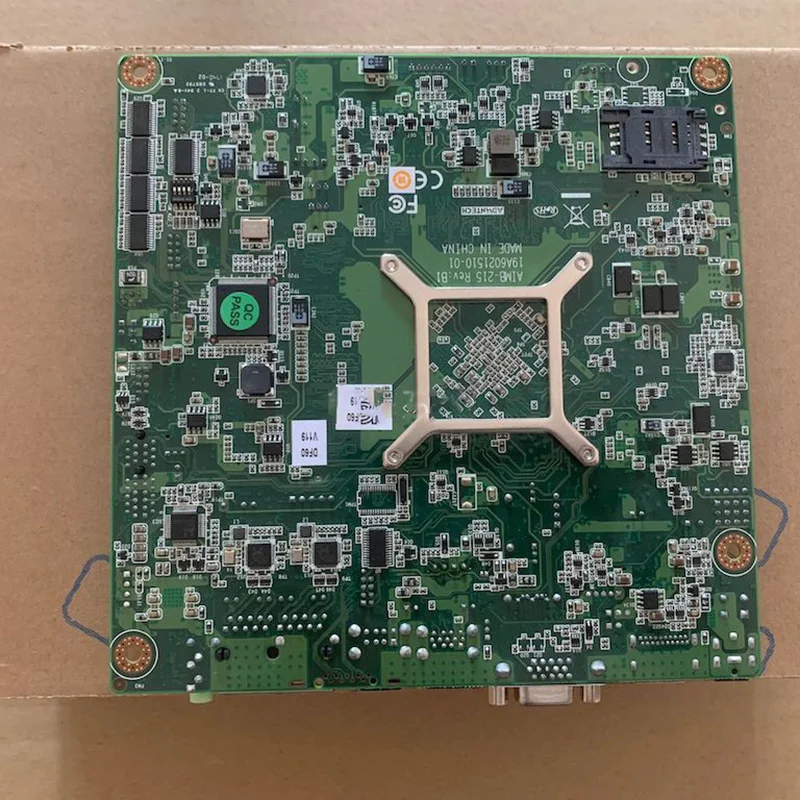 AIMB-215D AIMB-215D-S6B1E AIMB-215D-S6B2 For Advantech Industrial Motherboard 4 Core J1900 Dual Network Port 6 Serial Port