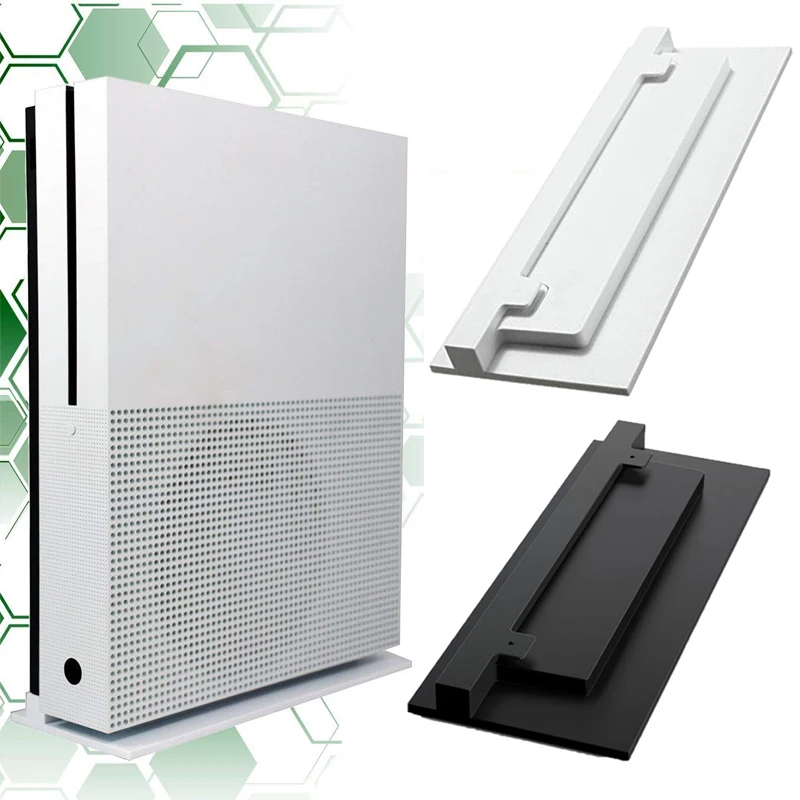 Vertical Stand for Xbox One S Non-slip Feet Host Stand for Microsoft Xbox One Slim Game Console Dock Mount Game Accessories