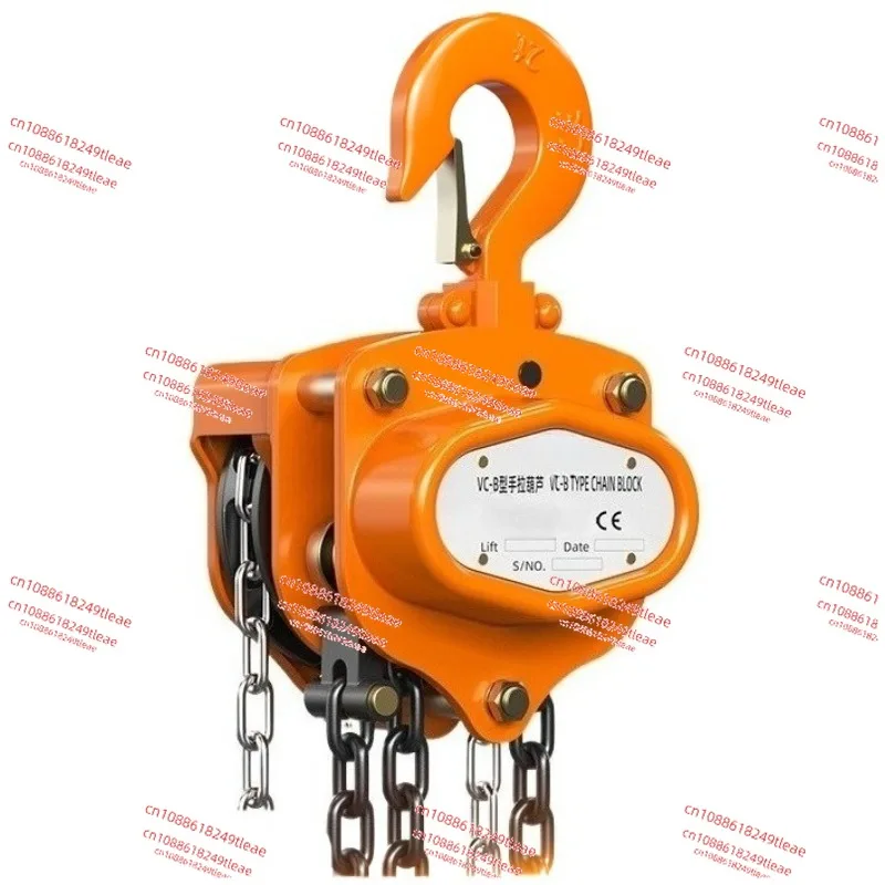 

Chain hoist reversing chain 1 ton 3M/6M/9M manual hoist crane hoist triangular iron