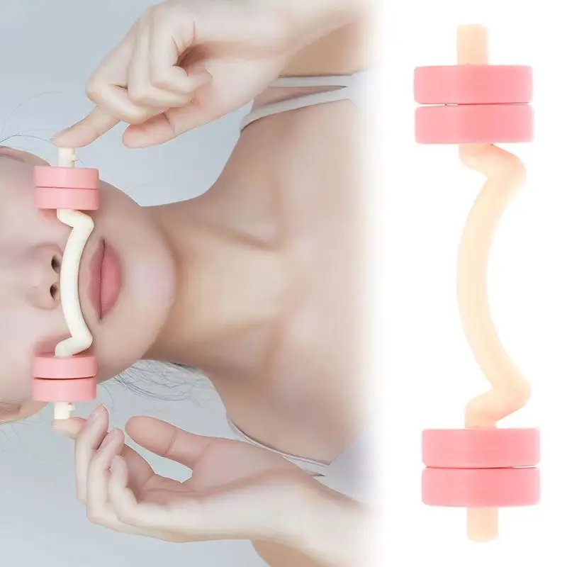 

Дыхательное устройство Lift V для подтяжки кожи лица, дыхательный тренажер для лица, тренажер для рта, дизайн штанги, тренажер для лица