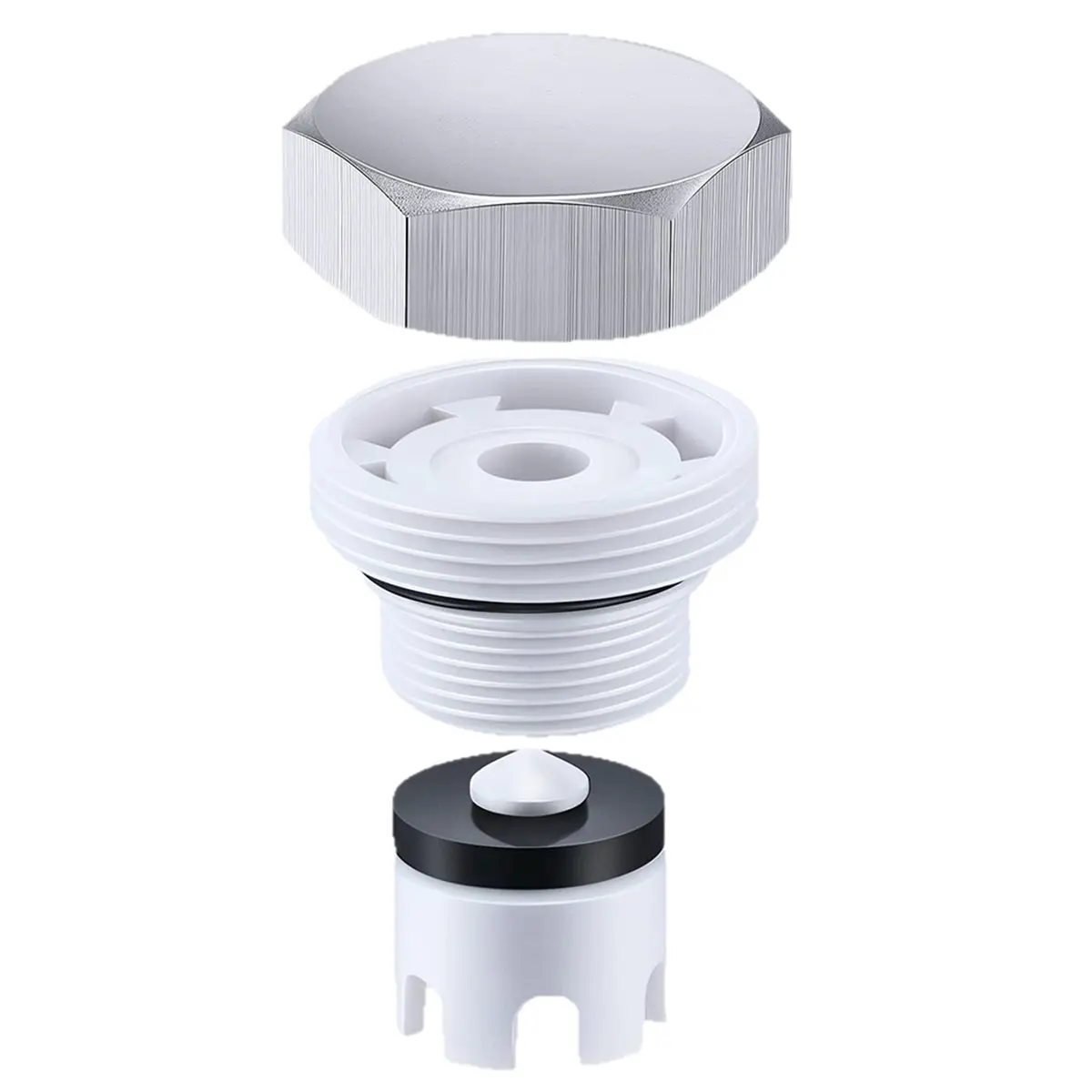 DT35BG Vacuum Breakers Outside Faucet, Stainless Steel Vacuum Breaker Repair Kit for VacVbkX1B Vacuum Breaker Replacement
