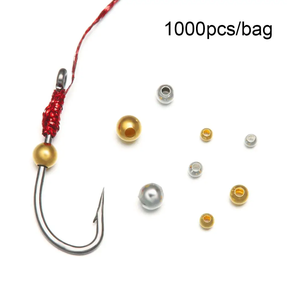 

Hot 2.0mm/2.4mm/3.0mm/4.0mm High Quality Fishing Copper Beads Nice-Designed Fly Tying Material Fishing Bead