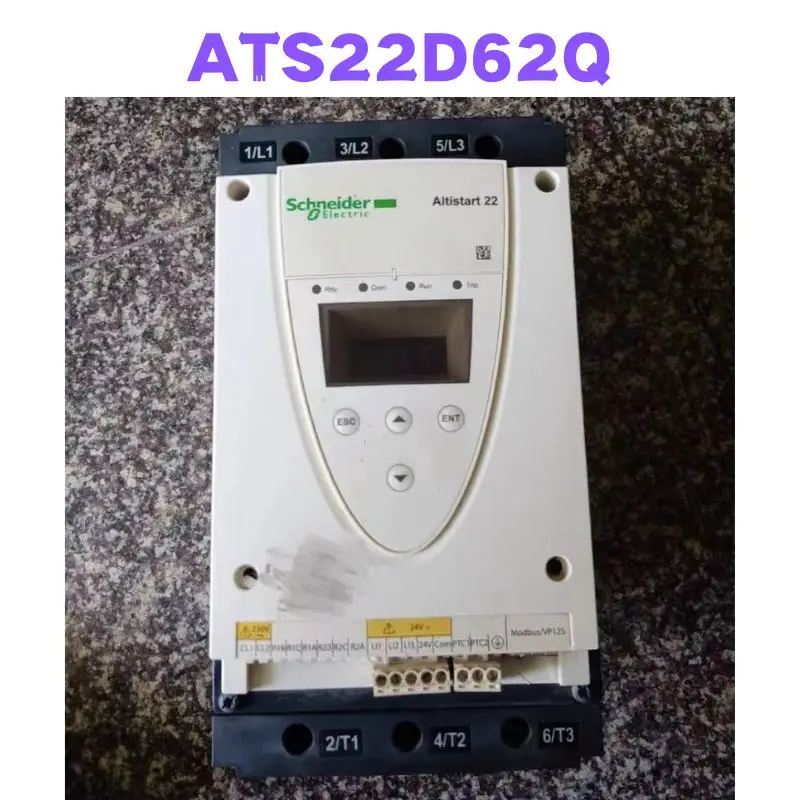 Second-hand ATS22D62Q Soft Starter Tested OK
