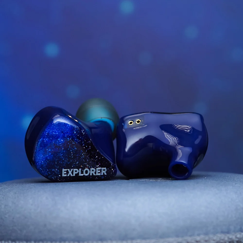 Hifigo AFUL badatel drátová hybridizace sluchátka, 1DD+2BA hybridizace in-ear monitory pro hluboká bas | performer5 performer8 magicone