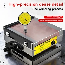 100*175 Sine Magnetic Table Brass Surface Grinder High Precision Strong Magnetic Chuck Grinder Disc Angle 0-45