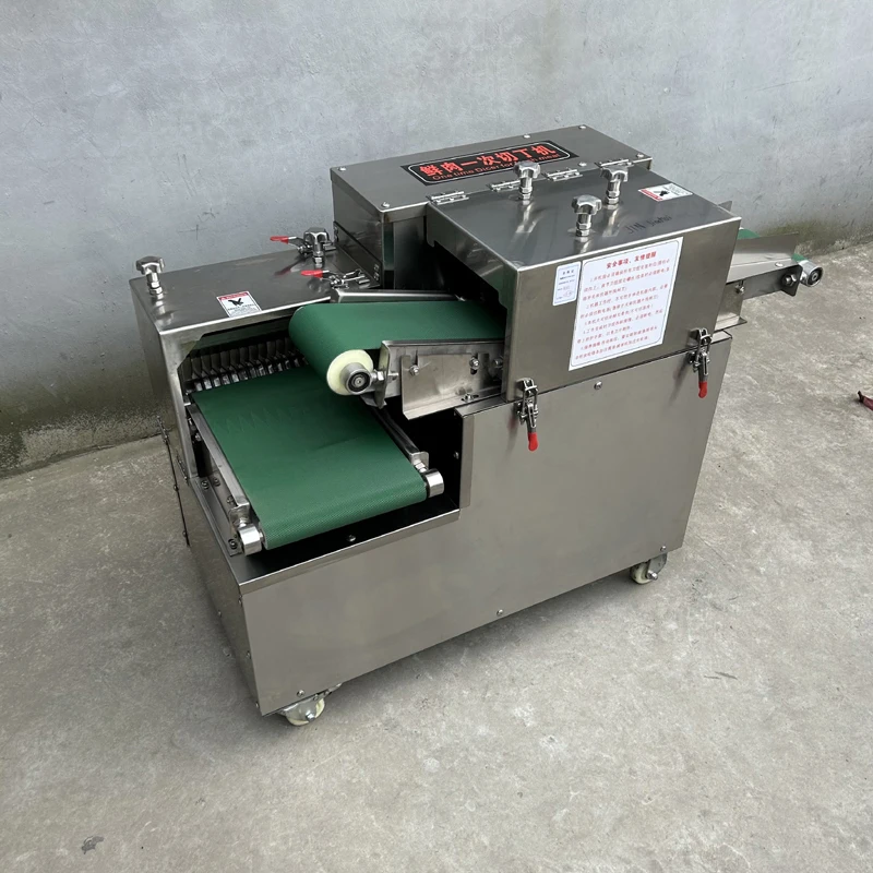 Commercial Fresh Meat Slicing Machine Chicken Fillet Beef Fillet Pork Belly Shredding Dice Cutting Machine