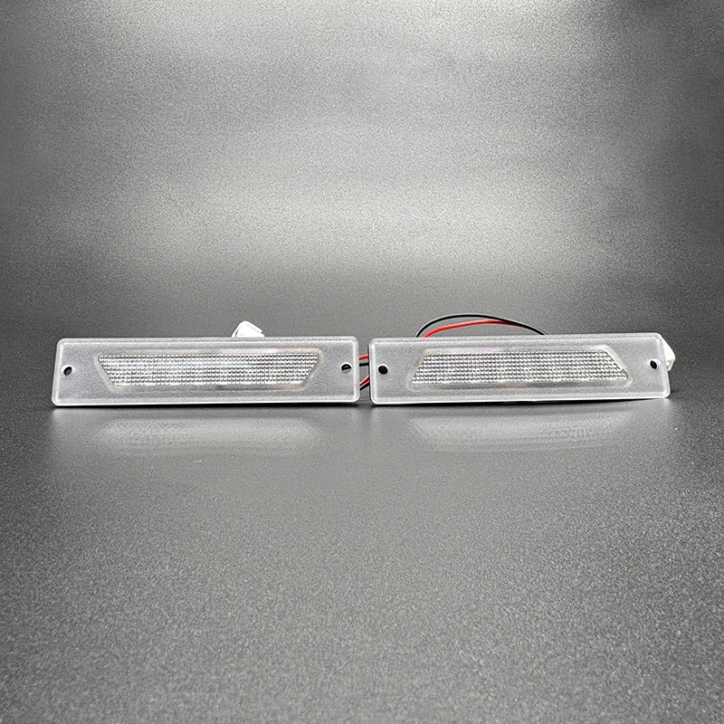 2Pcs For Maserati Quattroporte M139 2003-2012 White LED License Plate Light