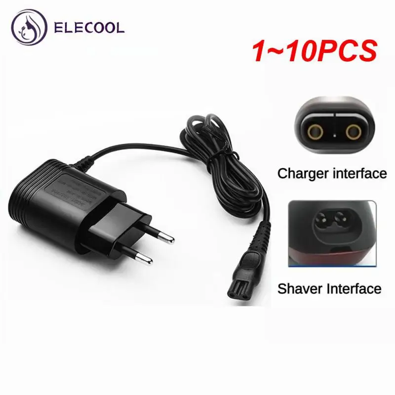 

1~10PCS EU Plug Charger Power Cord Adapter for OneBlade QP2520 QP2520 QP2521 QP2522 QP2523 QP2620 QT3900 QT4000 QT4002