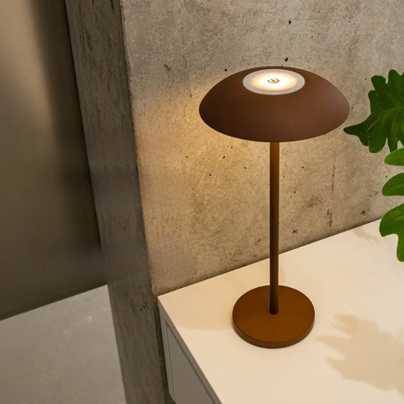 

Touch Dimming Modern American Industrial Style Desk Lamp Living Room Atmosphere Study Reading Bedroom Bedside LED Table Lamp
