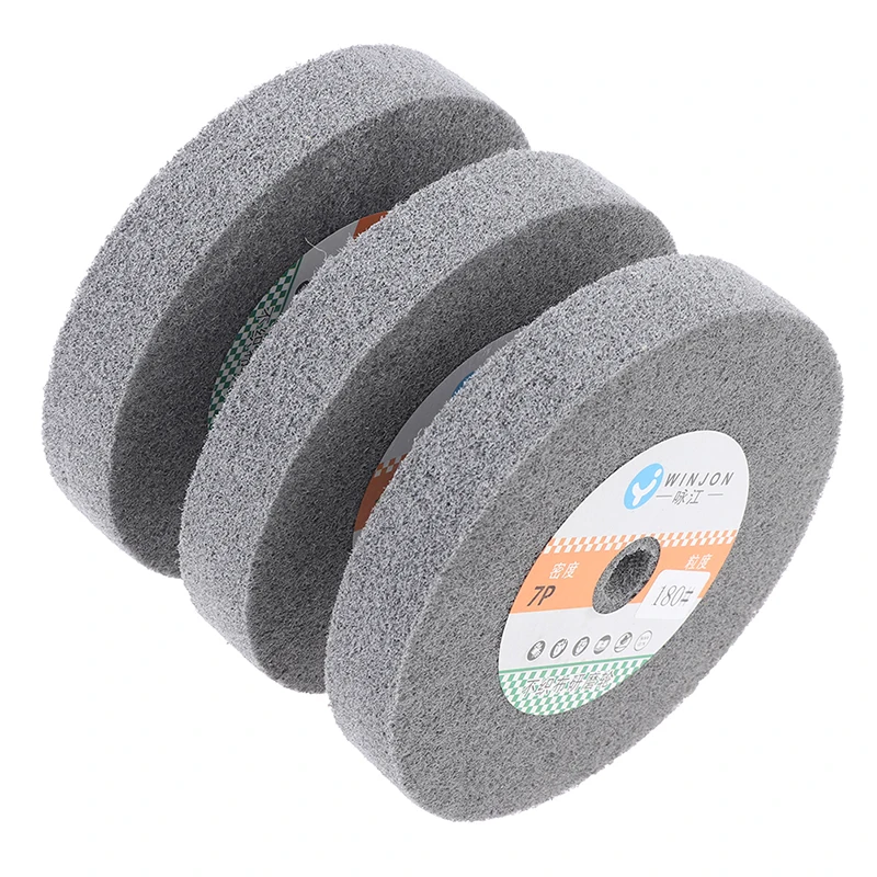 150*25mm Stainless Steel Polishing Buffing Wheel Bench Grinder Abrasive Wheel