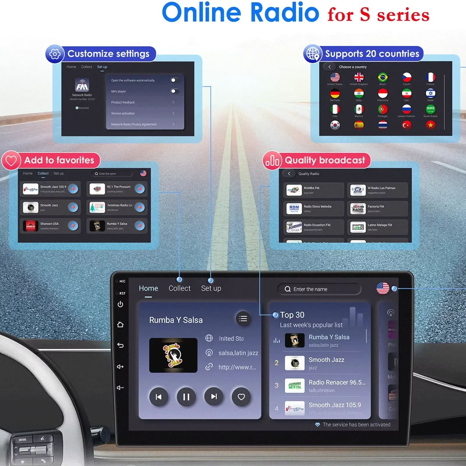 Radio para Auto Hizpo para Honda Civic 2012-2015, Reproductor Multimedia, CarPlay, Android Auto, GPS, 4G, WIFI, Bluetooth, Autoradio, Pantalla Inteligente de 9 Pulgadas QLED, Unidad Principal Automotriz, Navegación, 5G WIFI, DSP, ADAS, USB, DVR, SWC, FM, AM, RDS, Cámara