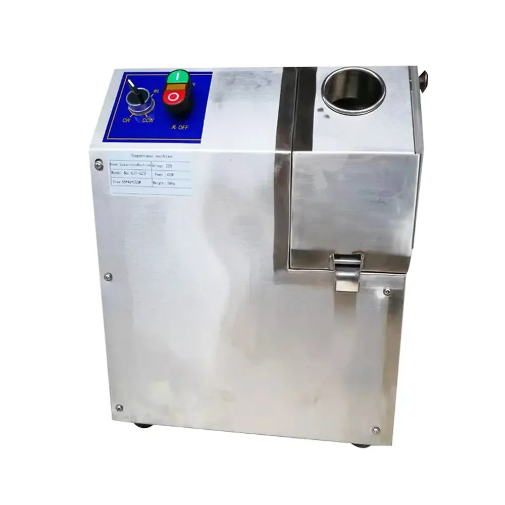Commercial Horizontal 3 Rollers Sugarcane Juicer Large Electric Desktop Sugarcane Press Juicer Machine
