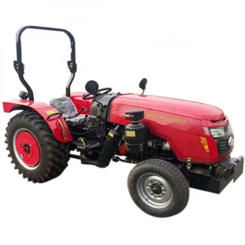 China-Made:60HP 4Wd Trator Compacto com Carregador e Retroescavadeira, Agricultura, Estufa, pomar