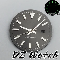DZ Ladies 24.5mm Watch Dial and Hands Set White Green Pink Purple Gold Rose Dial Roman fit 31mm Case NH05 NH06 Movement Watch