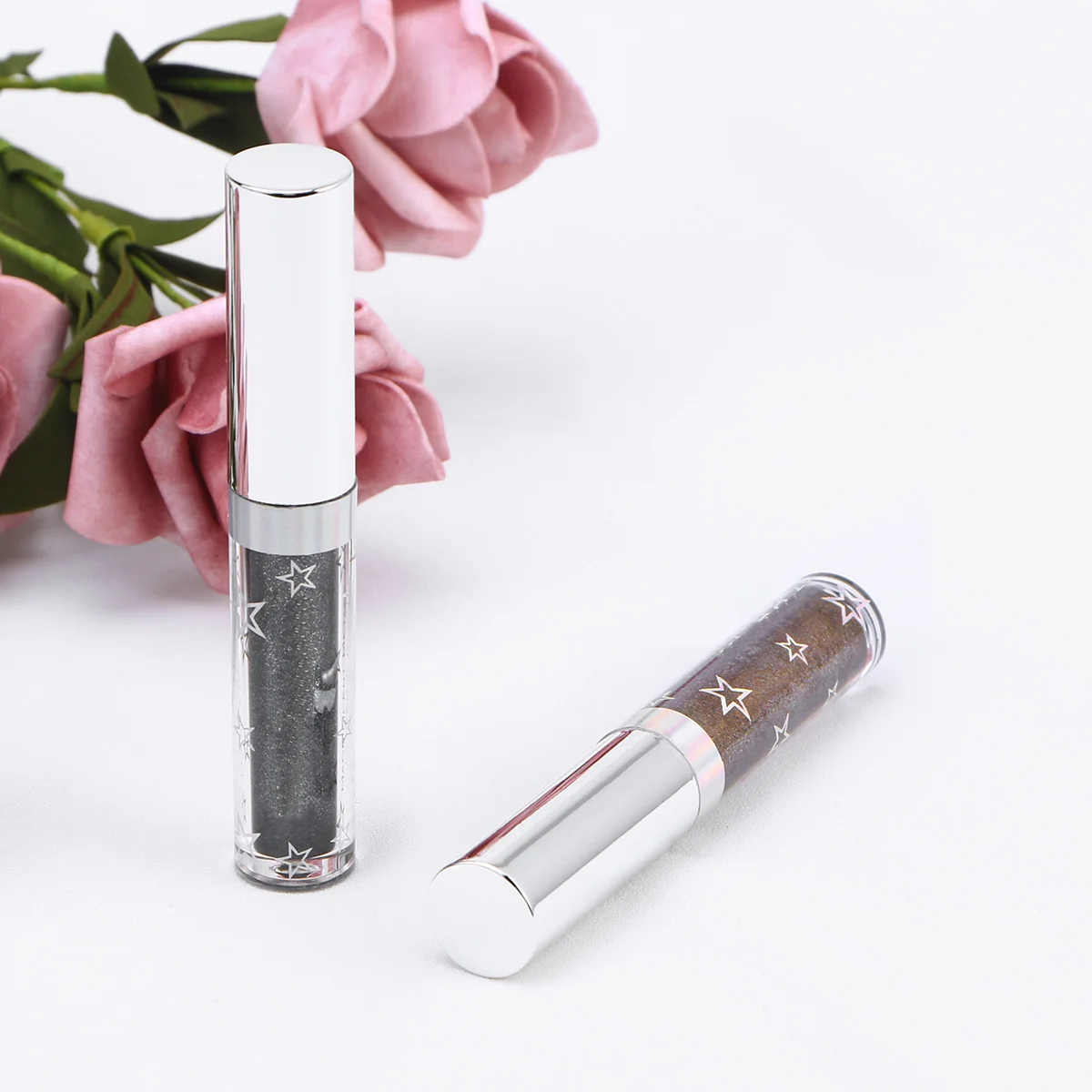 ظلال عيون بيرليسسينت 104 حريري مصطبغ بريق توهج ظلال عيون سائلة تدوم طويلاً مقاوم للماء عيون ماكياج لاستخدام الصالون #1