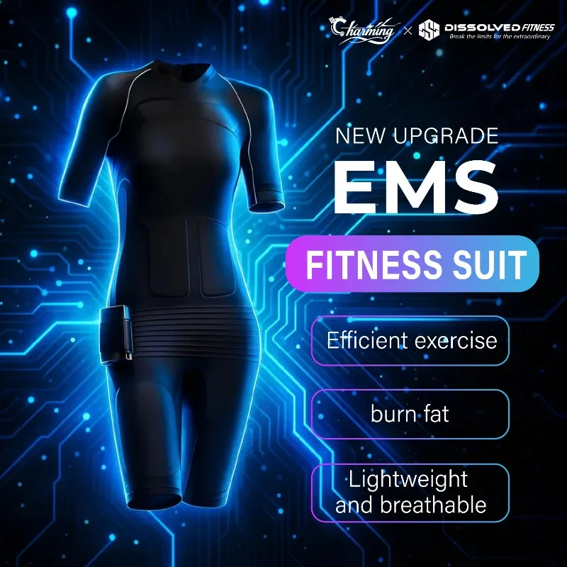 Smart Fitness Products Home Electric Stimulation Kits Body Muscle Stimulation Workouts Promote Muscle Growth and Define Gym Body