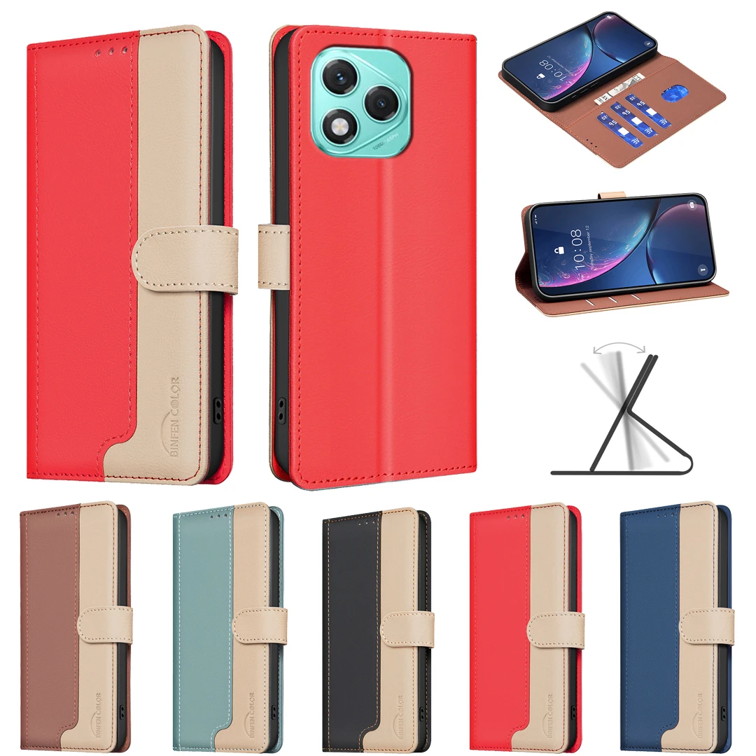 

Flip Leather Wallet Case FOR APPLE IPhone 16E 16 15 14 PLUS 13 Pro Max Cases Plain Retro Phone Cover