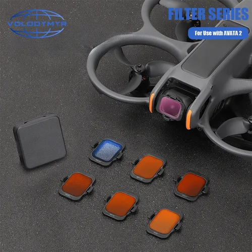 VOLODYMYR para DJI Avata 2 juego de filtros MCUV ND8 ND16 ND32 ND64 ND8PL ND16PL ND32PL ND64PL filtro para DJI Avata 2 Accesorios