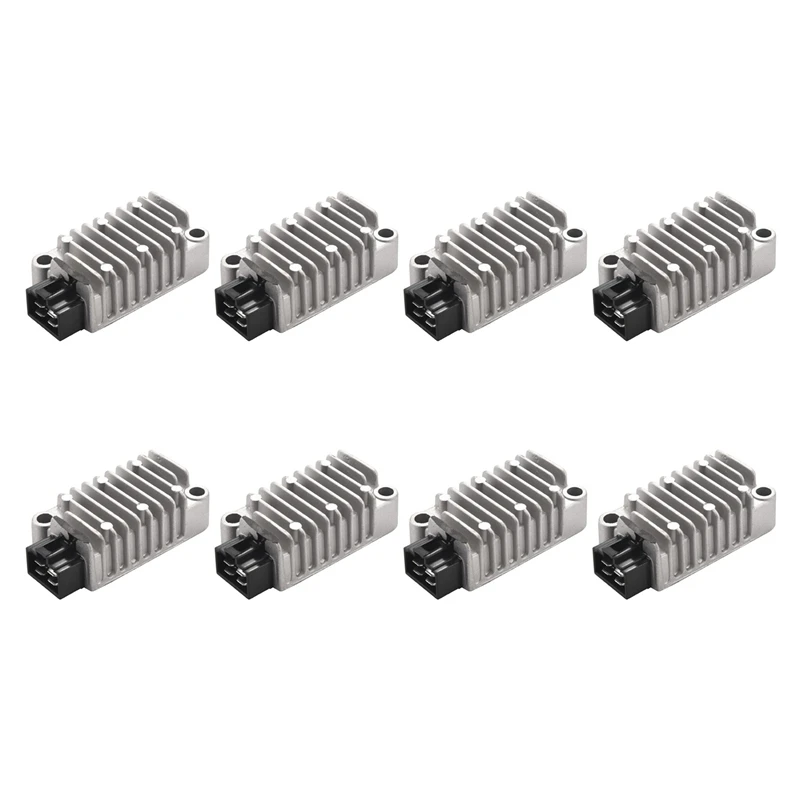 8X Aluminum Motorcycle Voltage Regulator Rectifier For Yamaha TT250 TT225 SRX600 TDM850 TW200 FZR400 FZR600