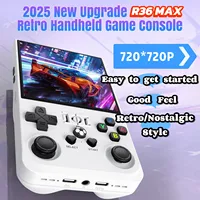 2025 New R36MAX RETRO AISLPC Handheld game console RK3326 chip 64G 128G portable gamer 4'' HD screen game