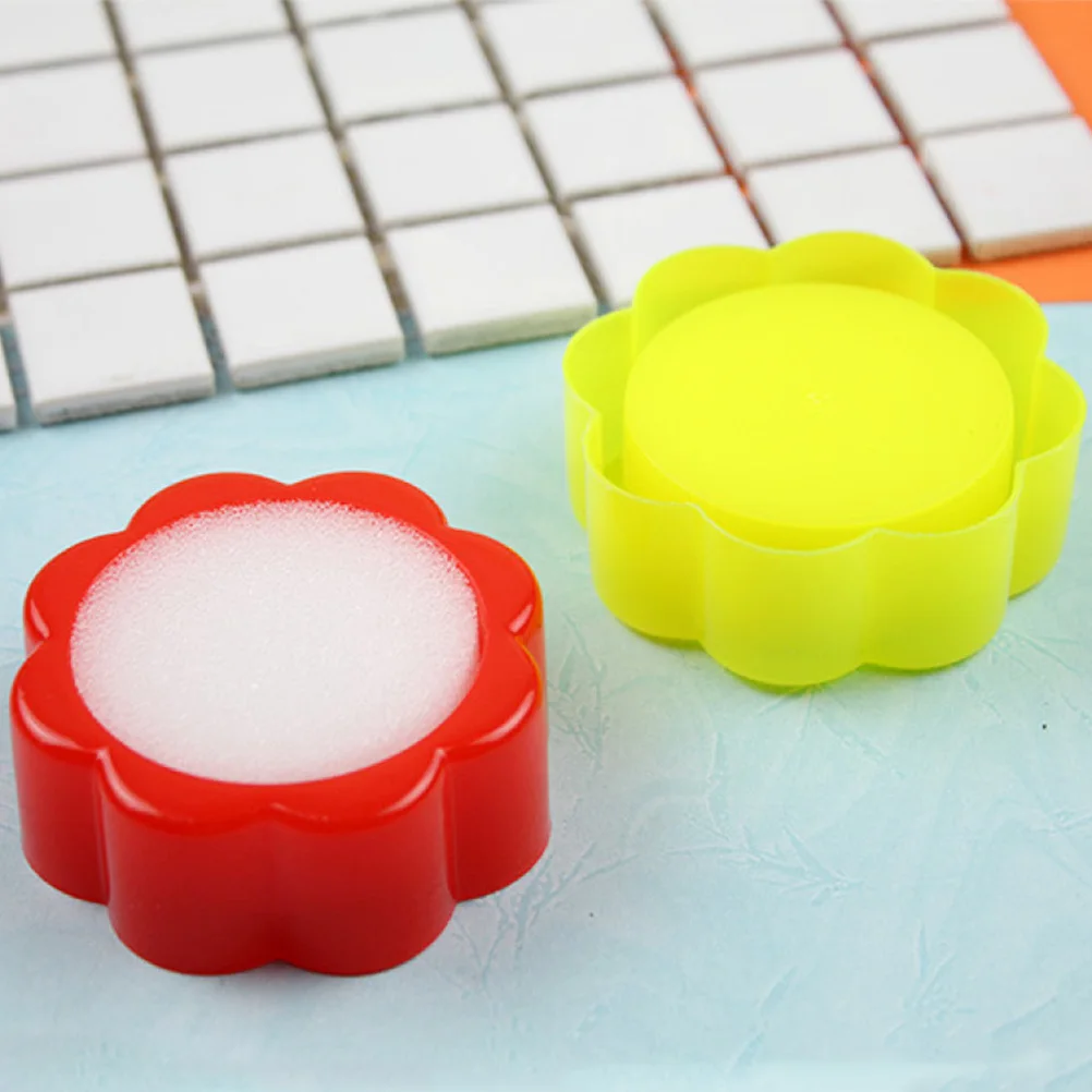 10Pcs Counting Sponge Pool Finger Wet Sponge PP Plastic Hand Wetter Non-Damageable Soft Banking Aid Efficient Time