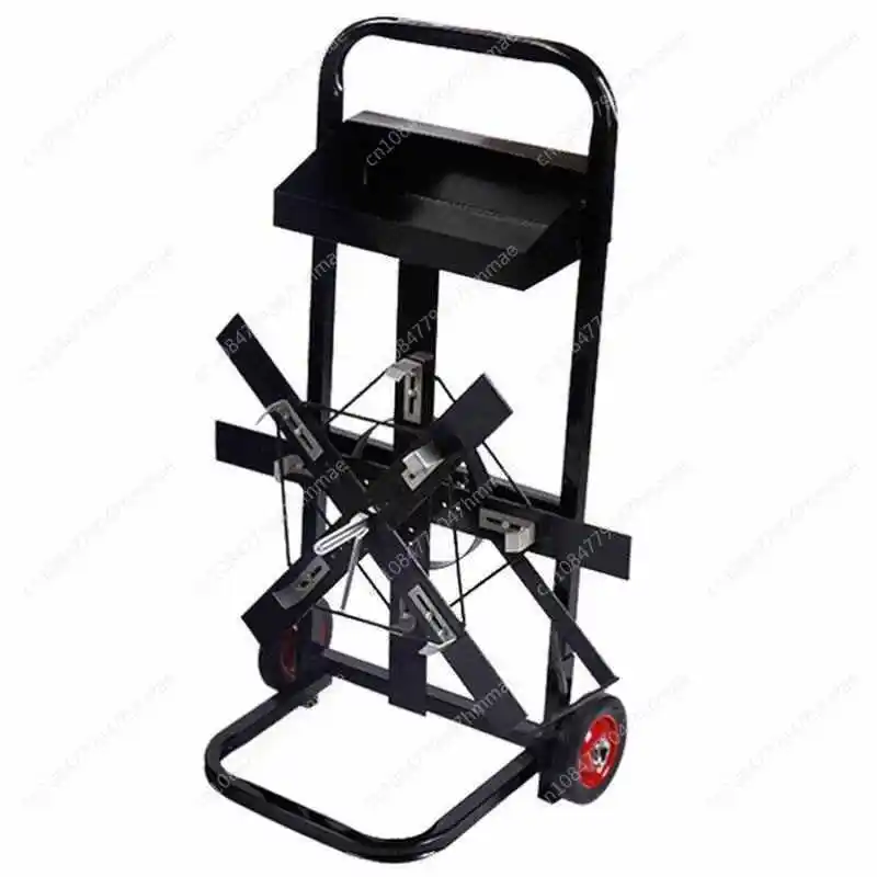 

Тележка для обвязки с 8-дюймовым лотком с сердечником, антивозрастными шкивами, диспенсер для обвязки для катушек для обвязки из ПЭТ/ПП/волокна