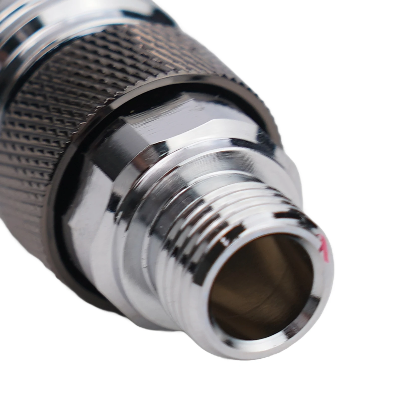 Underwater diving full face second stage self locking connector adapter with quick connect feature for secure use
