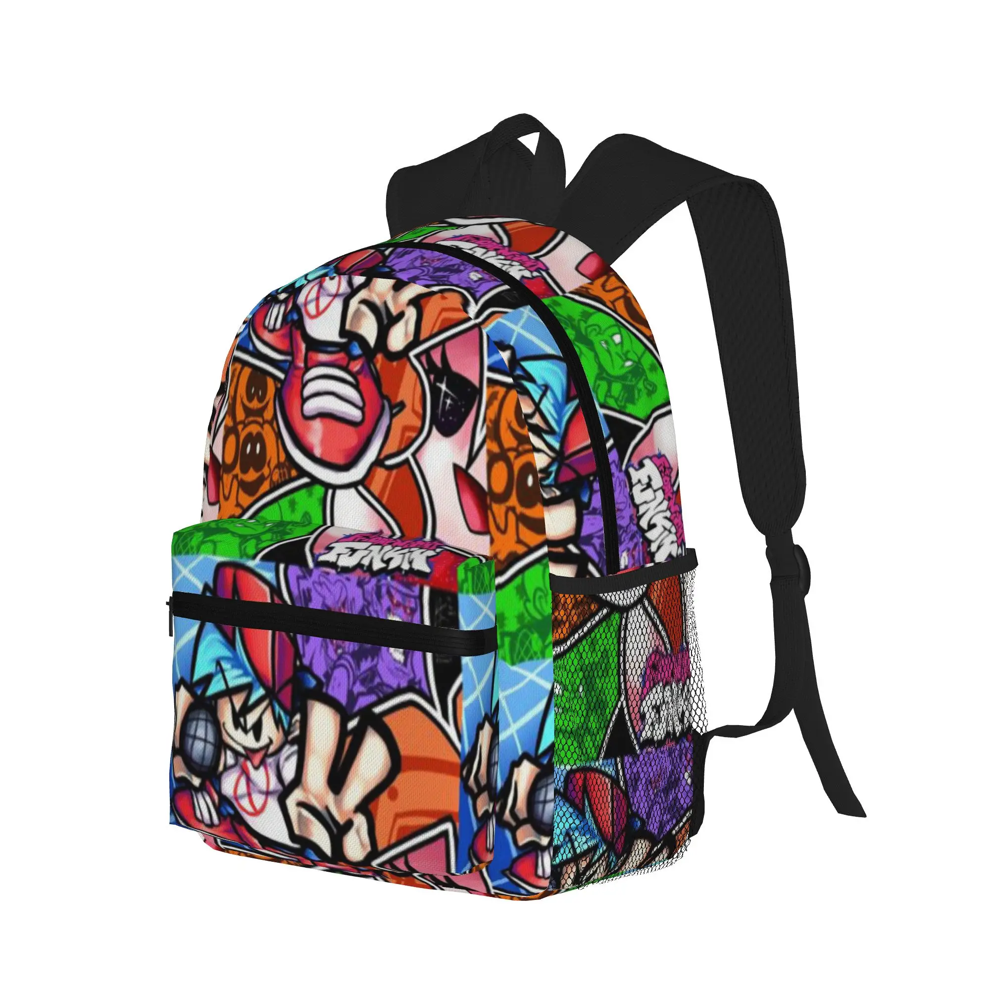Friday Night Funkin Poster  Casual Backpack for Students and Adults Travel backpack