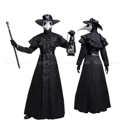 Plague Doctor Halloween Costume Set