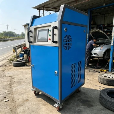 Diesel Particulate Filter Regeneration Machine Automatic Cooling Function Stable Operation Long Time Workshop DPF Recovery