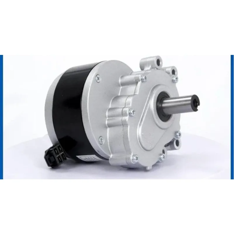 24V 250W Electric Wheelchair Motor 180RPM Electromagnetic Brake Low Speed DC Gear Motor for Mobility Scooter Hubang Benrui