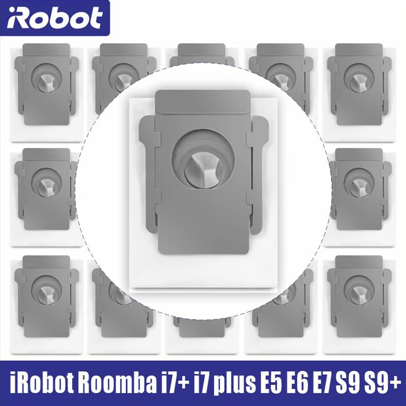 Dust Bag For iRobot Roomba i7 i7+ i3 i3+ i4 i4+ i6 i6+ j7 j7+ i8+ S9 S9+ Robot Vacuum Cleaner Dust Bags Accessories