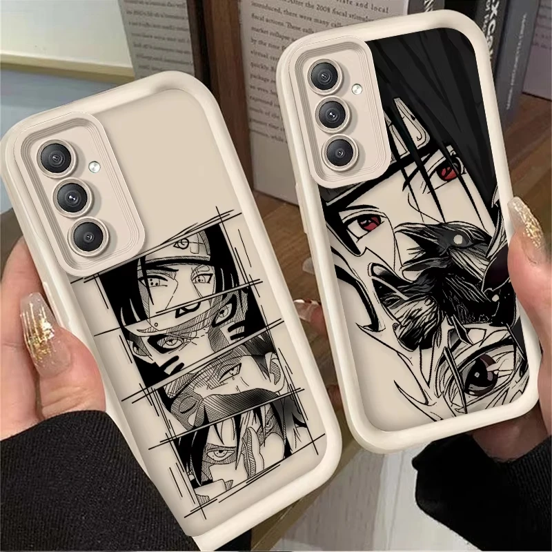 Anime N-NARUTOS I-Itachi Cool Phone Case For Samsung Galaxy A14 A15 5G S21 S22 S23 S24 S25 FE Plus U