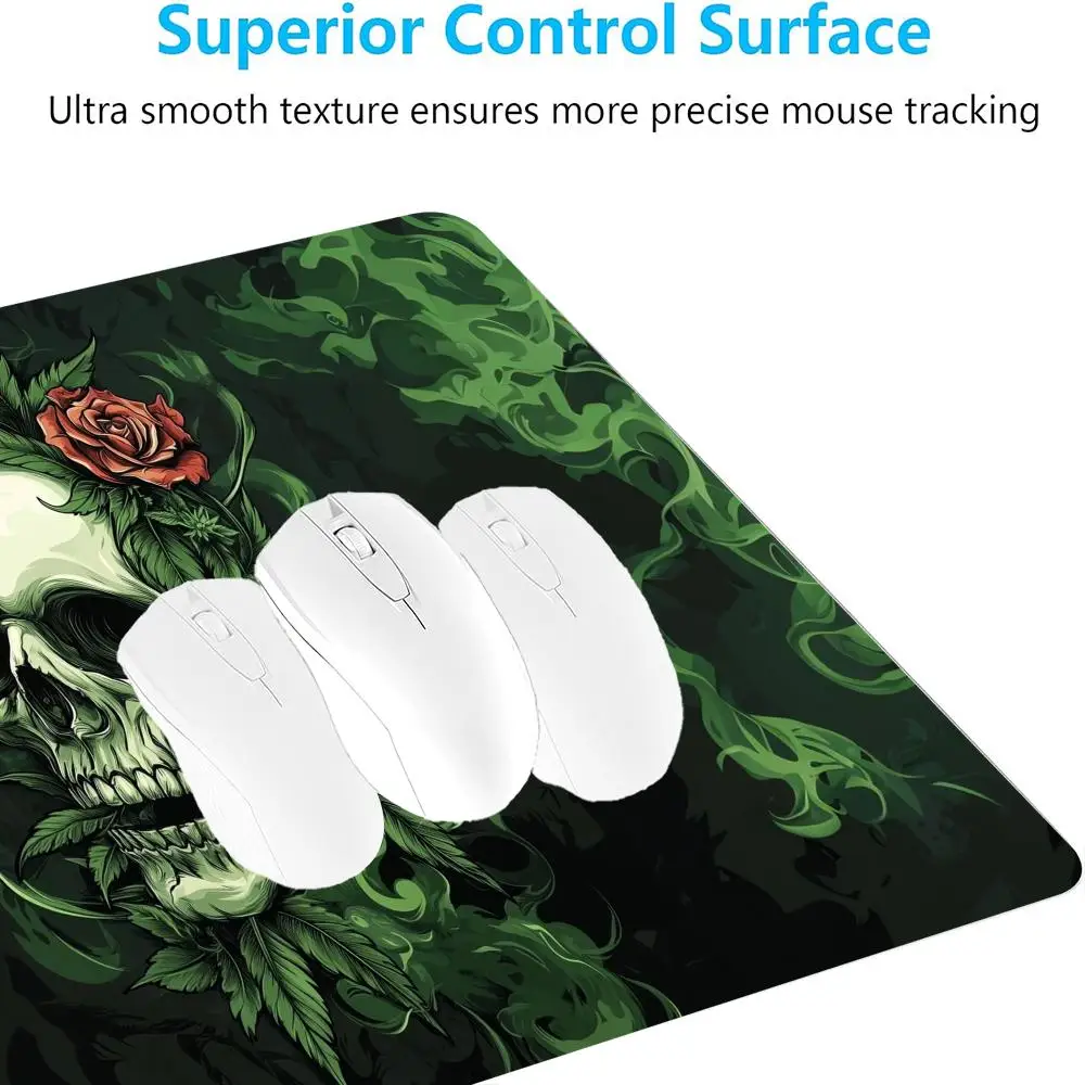 Terrifying skull Design Mouse Pad Large MousePad laptop XXL mouse Gaming Rubber Lock Desk Mat Computer Gamers work tablet office