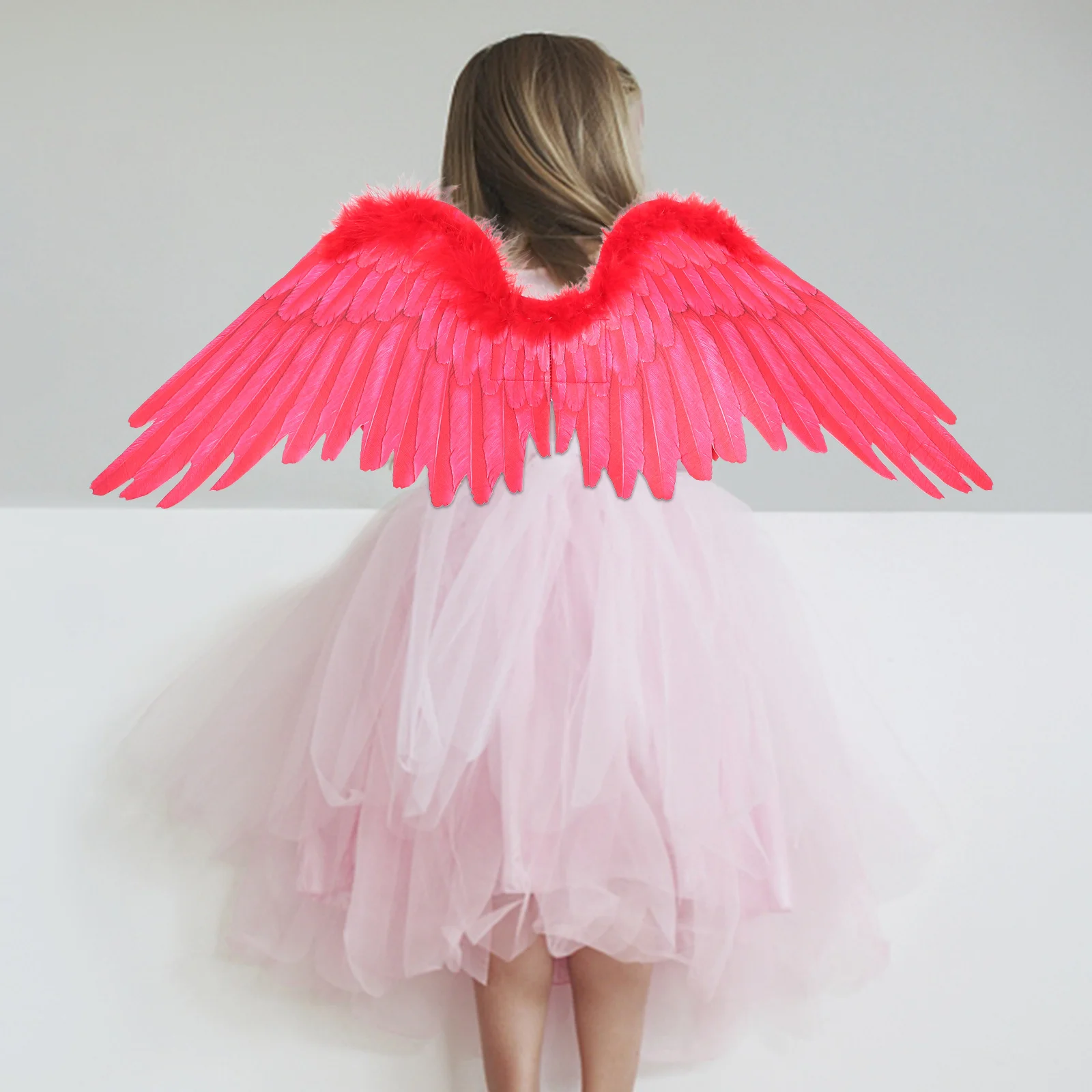 1pc Angel Wing Prop Large Fairy Wings For Girls Halloween Christmas Cosplay Party Performance Decoration Kids Costume